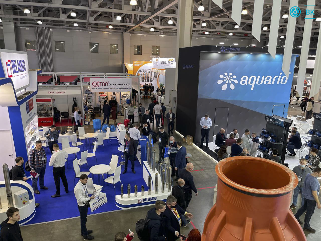 15-18 февраля - Делегация ВК СПб посетила выставку Aquatherm Moscow 2022.
